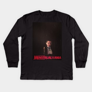 Menstrualvania, Romania Kids Long Sleeve T-Shirt